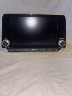 2591a-6lb6a Nissan 2023 Sentra Display Screen Radio Receiver Am/fm Used Oem Part