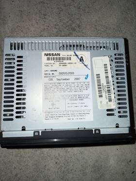 276-0206-03 Nissan Pn-28185 Factory Oem Am Fm Cd Player Car Stereo Radio Model No. Pp-2898y