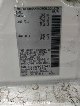 280909hf0b Nissan Info-gps-tv Screen 12.30 Inch Display Fits 22-25 Altima 9822483