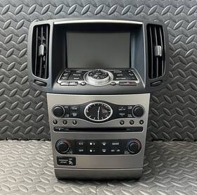 28091-1by1e Nissan 2010-2012 Infiniti G37 G25 Radio Navigation Screen Climate Control Head Unit Oem