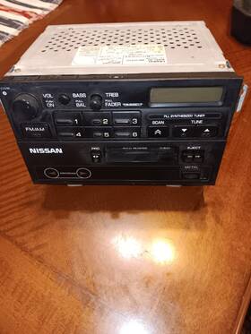 286-7067-01 Nissan Oem Cc539 Clarion Cassette Stereo Rn-9152c Vintage 90s Untested As Is