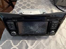 295156fl0a Nissan 2017 Rouge S Radio Stereo Navigation Bluetooth Oem See Description