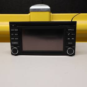 638-na Nissan 21 Nv 1500 Am Fm Cd Mp3 Radio Receiver With Navigation Display Screen Oem