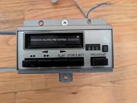 Csd-6241b Nissan Oem Datsun/nissan 81-83 280zx Hitachi Cassette Deck With Bracket/bezel