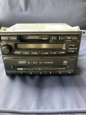 Pn-1710n Nissan Pn1710 01 Bose Stereo Radio Cassette Model Number 6 Disc Cd Player