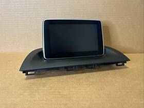Bhp1 Oem 2014 - 2016 Mazda 3 Infotainment Display Touch Screen Navigation Bluetooth