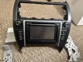 86140-06021 Oem Toyota Camry Mage031205 2013 Xle Radio Stereo Head Unit Vdqcm2h4 Touch