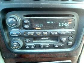 638-01214 Oldsmobile Audio Equipment Radio With Bose System Opt U1f Fits 01 Aurora 378835