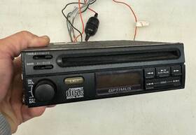 062408 Optimus Vintage 12 Volt Cd Player Din Size Bench Tested Works