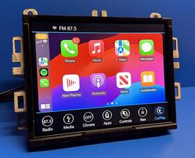 68306562ap Panasonic Mopar 2014-2017 Durango 8.4 Uaq Uconnect 4c Touch Screen Radio Carplay Android Auto
