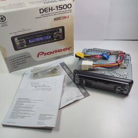 Deh-1500 Pioneer 012562616087 2002 Mosfet 50wx4 Car Radio Cd Removable Faceplate Untested