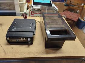 Qp-424 Pioneer Vintage Car Stereo 4 Channel With Slide In Mount Quad Tapes