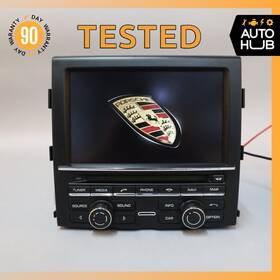 7pp919193ar Porsche 7p5035884ab 12-16 Cayenne 958 Command Head Unit Navigation Radio Oem