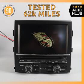 7p5035884cp Porsche 13-16 Cayenne 958 E-hybrid Command Head Unit Navigation Radio Oem 62k