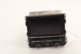 958-642-966-22 Porsche 11-18 Cayenne Platinum Radio Faceplate Control With Display And Receiver