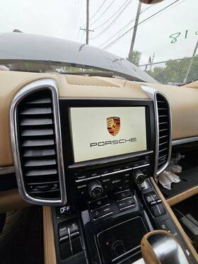 958642971 Porsche 2011-2016 Cayenne Radio Display And Reciever