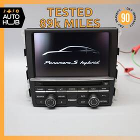 970642966x Porsche 10-13 Panamera 970 Hybrid 4s Command Head Unit Navigation Radio Oem 89k