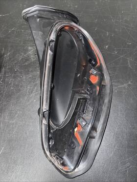 992.819.656.a Porsche 992 Turbo S Lufteinlass Schlauch Rear Wing Right