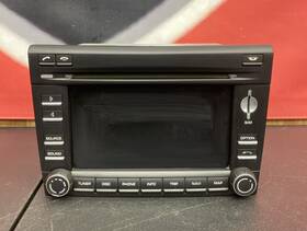 99764297101 Porsche 2011 Boxster 987.2 Navigation Am Fm Sat Radio Cd Player