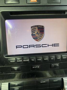 Pcm2 Porsche 101 2006 Cayenne Head Unit Radio Navigation Cd Player