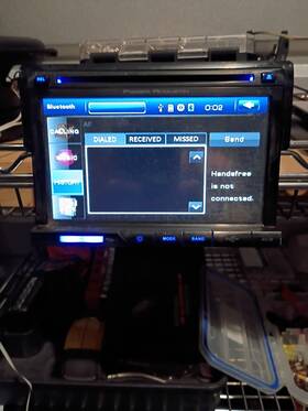 Pd-710b Power Acoustik Acustik Car Cd Player