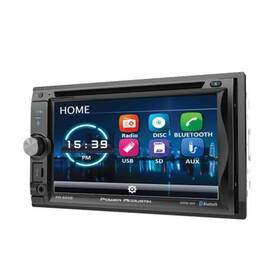 Pd625b Power Acoustik Acoustic - 2-din Incite Source Unit With Bluetooth And Detachable