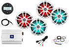 Prv-175-822mlw-m4704a Enrockmarine Marine Bluetooth Radio Led Speakers Amp Kit 728120504719