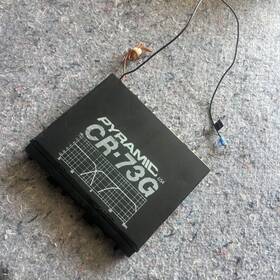 Cr-73g Pyramid Vintage Din Size 6 Channel Electronic Crossover Network Tested