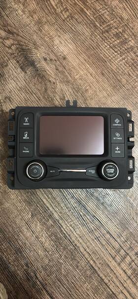 68428534ab Ram Oem Connect Vp2 5dt Radio -with Code 2500 2019-2022