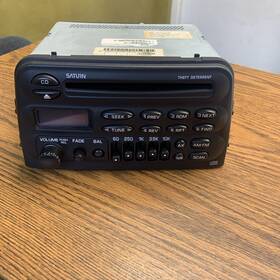 21023038 Saturn Oem Part# 1997-1998 S-series Factory Radio Receiver Am/fm/cd