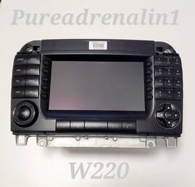 A2208702389zgs000 Siemens 04 06 Mercedes S Class S500 S430 Cl500 Navigation Command Head Unit Gps Cd Oem