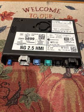 23415899 Sierra 2016-2018 Chevy Tahoe Hmi Navigation Control Module Carplay