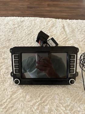 G-rz-vw58 Skoda Volkswagen Carplay Touchscreen Head Unit With Reverse Camera