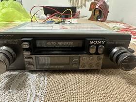 Es-r10 Sony Vtg Fm/am Cassette Car Stereo Works