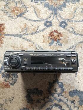 Mdx-c6300 Sony Fm/am Cd Radio Player Car Deck Old School Untested