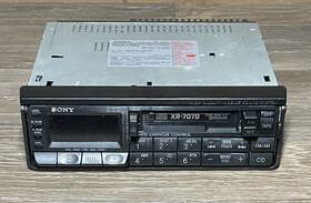 Xr-7070 Sony Cassette Car Stereo/ Not Tested