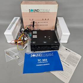 Tc303 Soundstream Tc308 Rare New Old School Cassette Stereo Complete Bench Tested