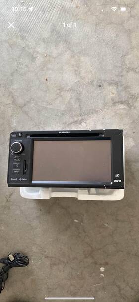 Subaru 285485578552 Brz Oem Bluetooth Stereo 1st Gen