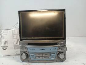86267aj10a Subaru 638-13617 Am Fm Nav Radio Cd Player From 2012 Outback Legacy