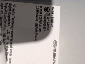 638-15514 Subaru Audio Equipment Radio Receiver Center Dash Us Market Fits 23 Legacy 1011815