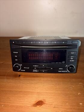 86201fj601 Subaru 12 Impreza Audio And Visual Equip. Radio Fast Shipping