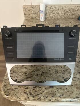 86201fj660 Subaru 2015-2017 Impreza Crossterk Fujitsu Ten Hd Radio Cd Oem Read