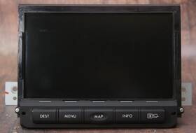 86281ag04a Subaru 2006-09 Legacy Outback Kenwood Gps Navigation System Oem P/n