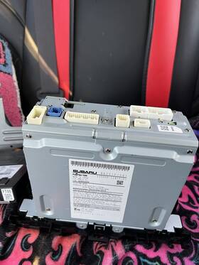 Anb0269 Subaru 2017 Crosstrek Head Unit Radio/ Harness/ Frame/ Wire Connections Oem