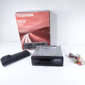 Tx-10 Toshiba Car Audio Stereo System Radio Cassette Receiver Player