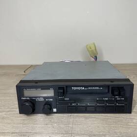 08600-00801 Toyota 1987-1988 Tercel Audio Radio With Cassette