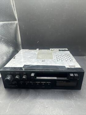 08600-00852 Toyota 76203 Am Fm Cassette Radio Stereo Receiver Oem