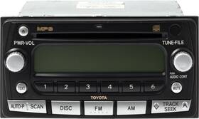 08600-01000 Toyota 2007 Yaris Am Fm Radio Single Disc Cd Mp3 Player Option 31812