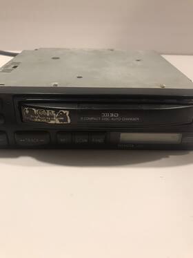08601-00865 Toyota Cd Changer Alpine L4201 Rare 3 Disc 3d Ae100 Ae101 Corolla