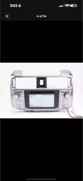 86100-35412 Toyota 305473583887 2018 4runner Oem Gps Navigation Touch Screen Radio Cd Player